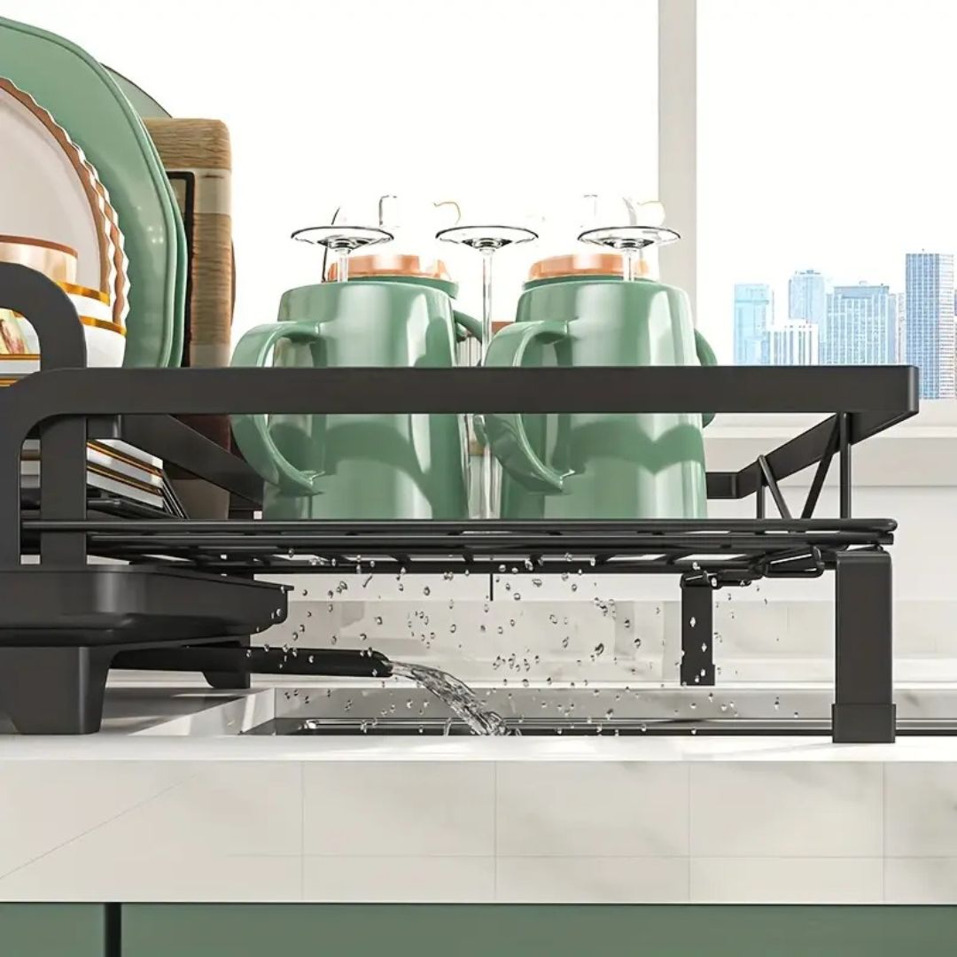 Egouttoir vaisselle | AquaSlide™ - Plaisir de Nettoyer