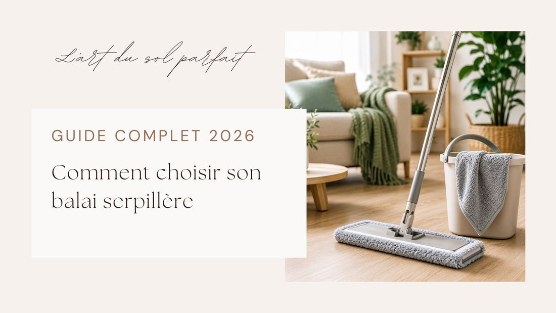 Comment choisir son balai serpillère — guide complet Plaisir de Nettoyer