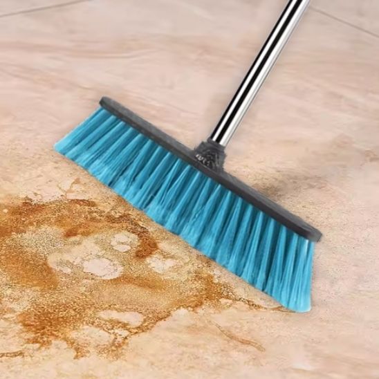 Balai brosse de nettoyage pour sols intérieur et extérieur