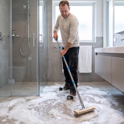 Balai brosse​ pour salle de bain