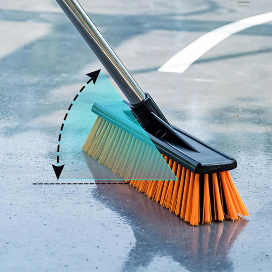 Balai brosse terrasse extérieur robuste pour tous types de sols