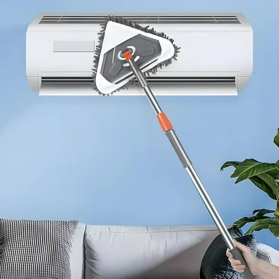 balai serpillère extensible pour nettoyer mur et plafond