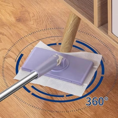 Balai serpillère pour lingettes réutilisables ou jetables