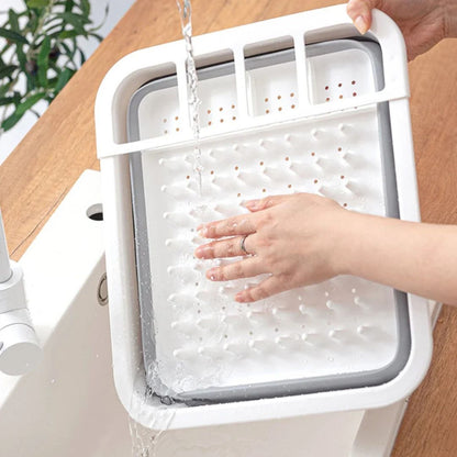 egouttoir-blanc-pliable