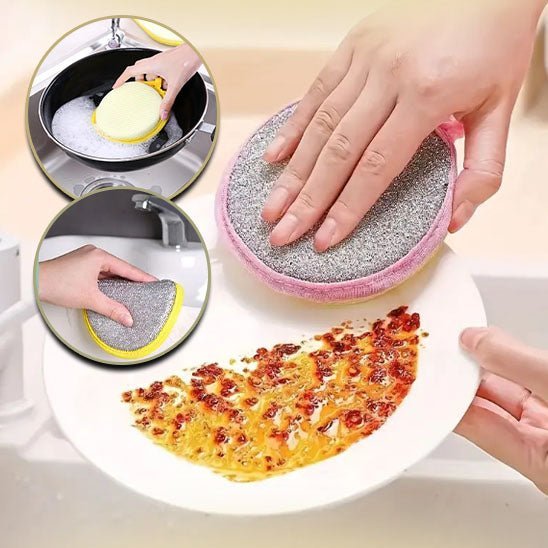 Eponge lavable | EcoSponge™ - Plaisir de Nettoyer