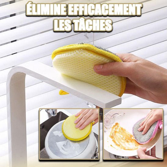Eponge lavable | EcoSponge™ - Plaisir de Nettoyer