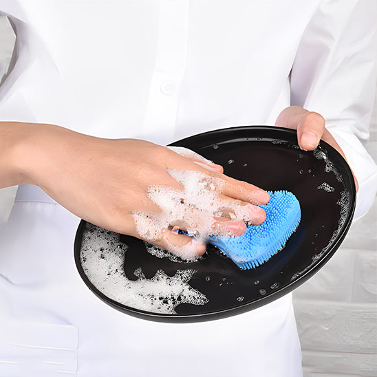 eponge silicone de cuisine anti rayure protège surfaces et vaisselle
