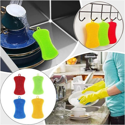 Eponge silicone | Silisponge™ - Plaisir de Nettoyer