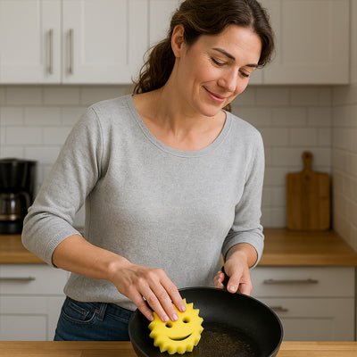 Éponge Smiley | Ecopure™ - Plaisir de Nettoyer