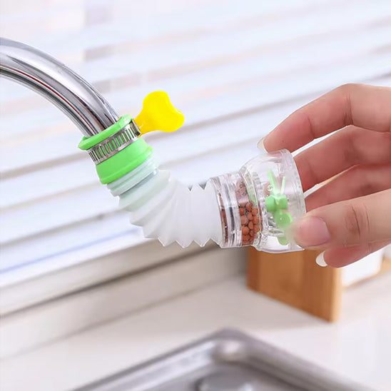 filtre eau pour robinet ajustable et extensible