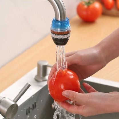 filtre eau robinet cuisine compatible a la plupart des robinets