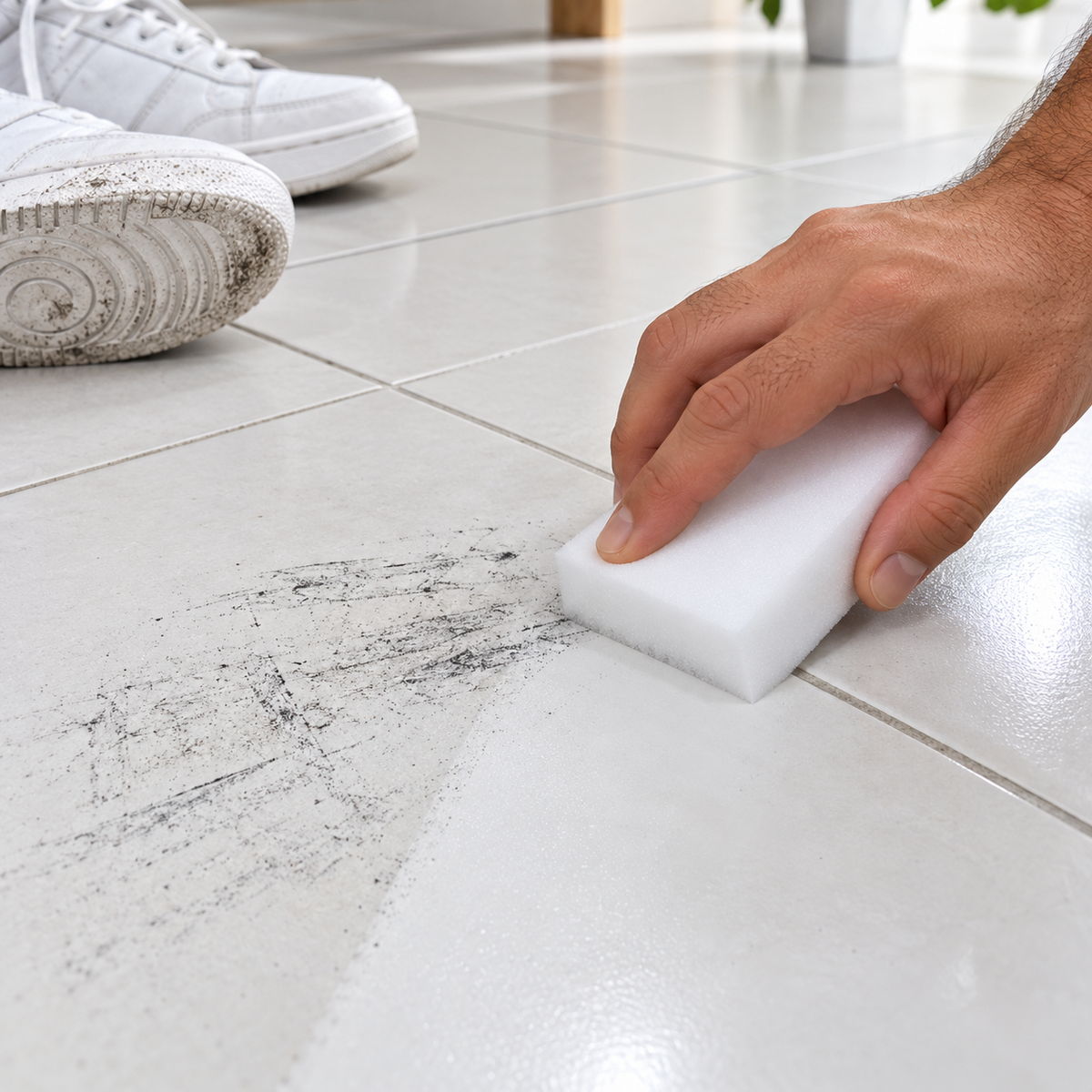 gomme magique carrelage MagiClean
