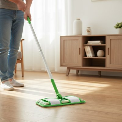 Lot de serpillères microfibre de rechange pour balai serpillère professionnel