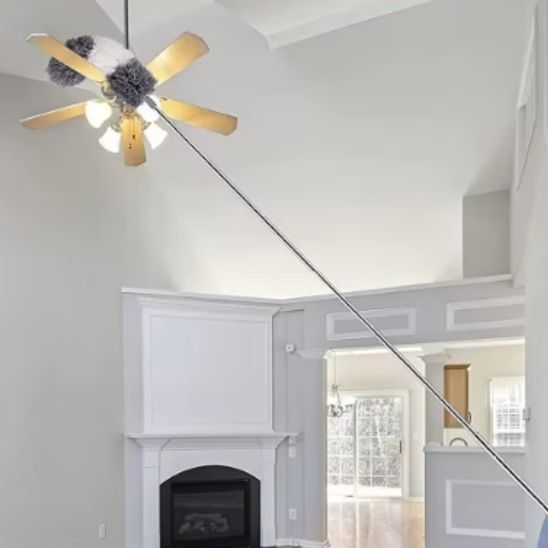 plumeau téléscopique pour un nettoyage en hauteur