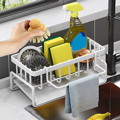 Porte Eponge Evier | AquaDry™ - Plaisir de Nettoyer