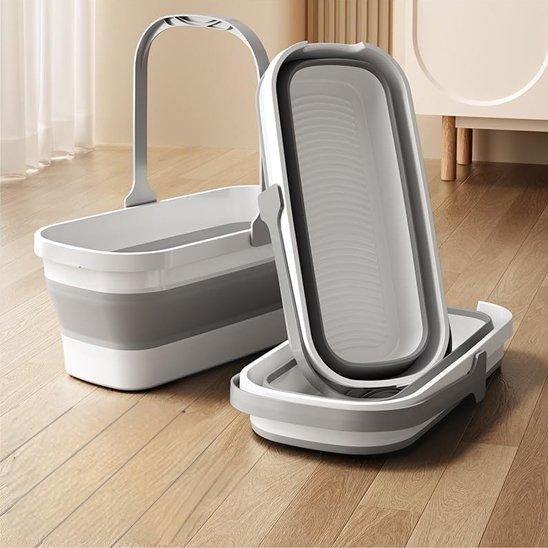 Seau pliable | Compact Élégant