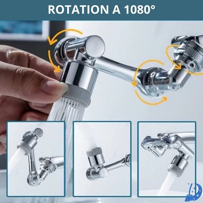 ROBI - CLEAN™ 1080° - le robinet magique pour une salle de bain propre ! - Plaisir de Nettoyer