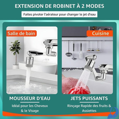 ROBI - CLEAN™ 1080° - le robinet magique pour une salle de bain propre ! - Plaisir de Nettoyer