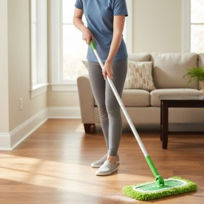 SerpiFiber serpillère microfibre compatible parquet carrelage stratifié et lino