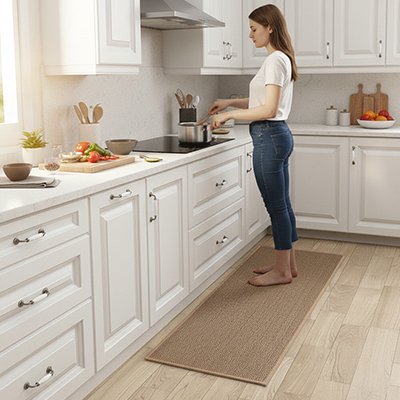 Tapis cuisine lavable et confortable pour un usage quotidien