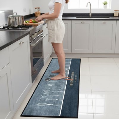 Tapis de cuisine au design moderne et épuré