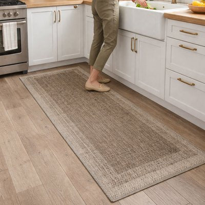 Tapis de cuisine long facile à nettoyer au quotidien