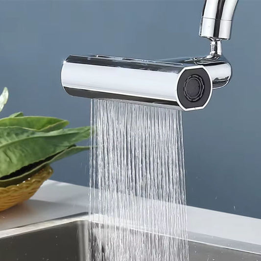tete de robinet acier inoxydable chromé de luxe